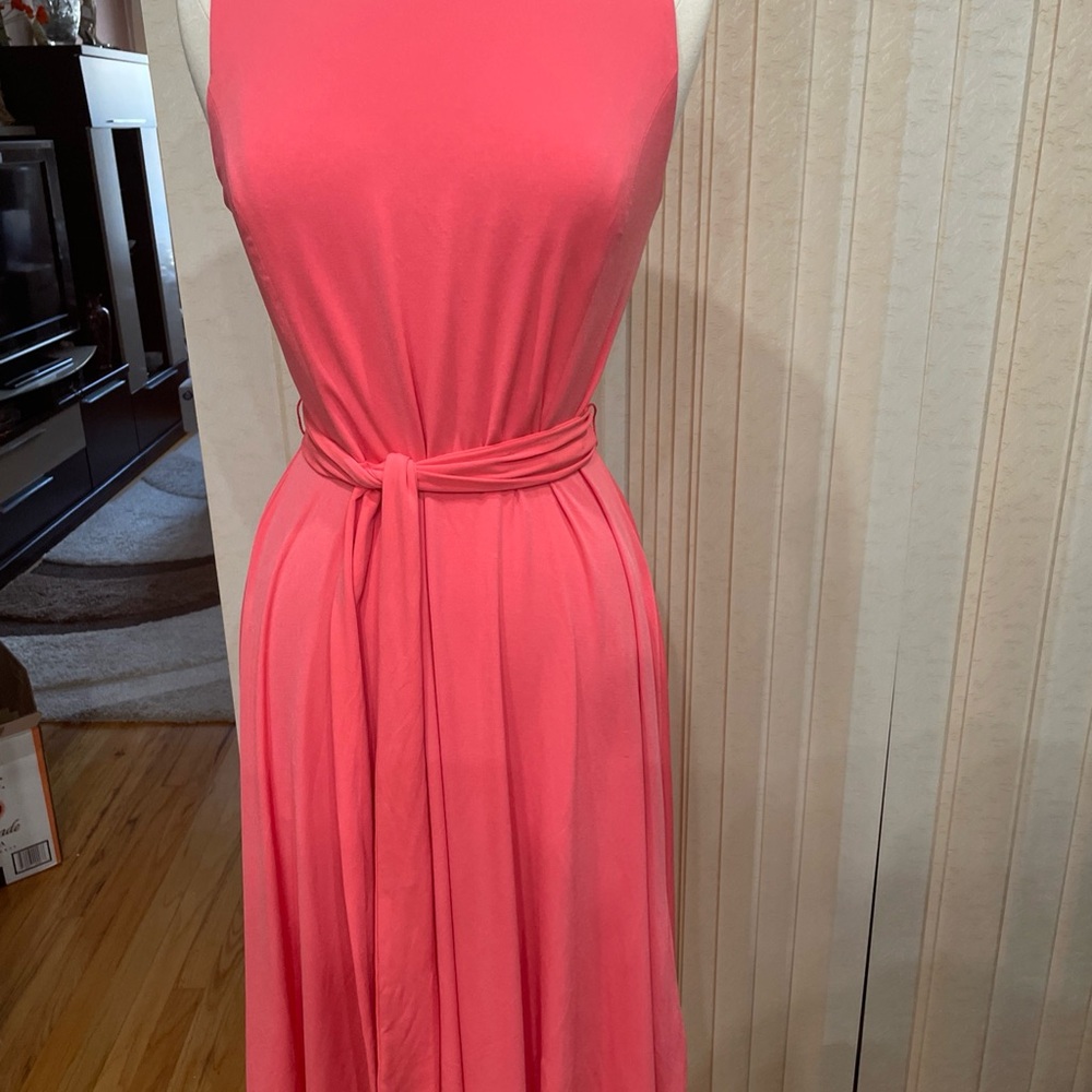 Charter Club Pink Midi Dress size M